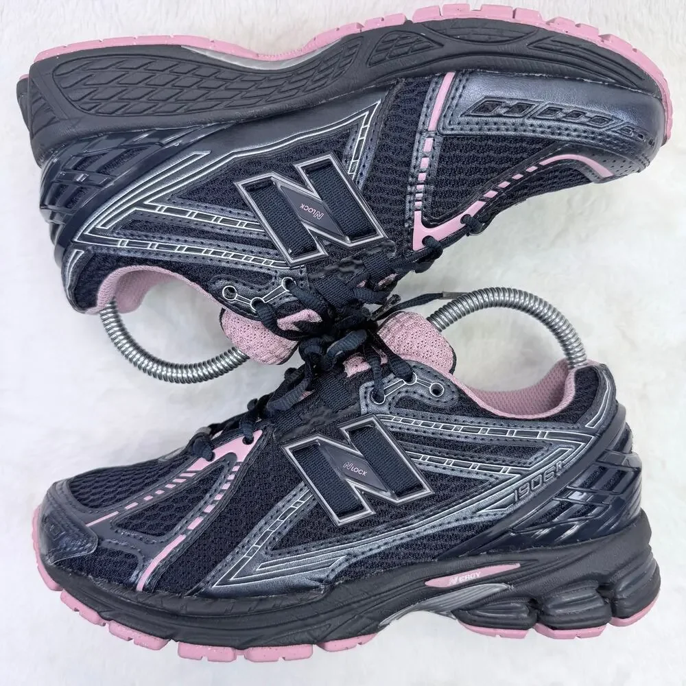 New Balance 1906R Womens Sneakers Black Pink Taffy U1906RCU Size 7 Casual Shoe